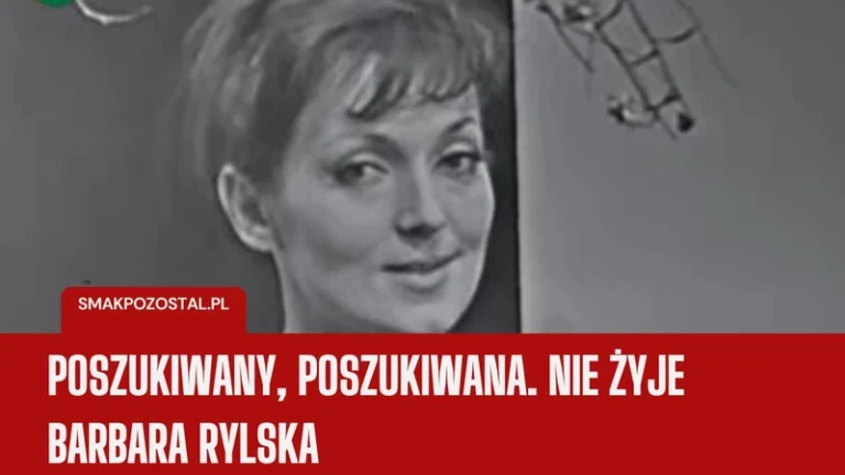 Nie żyje Barbara Rylska